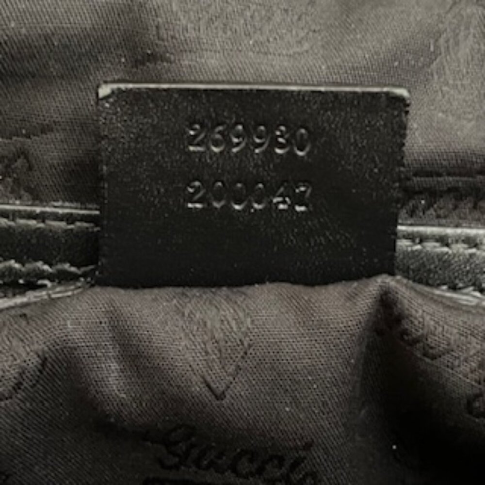 GUCCI Shoulder Bag,  Brown Canvas and Leather - Picture 6 of 12